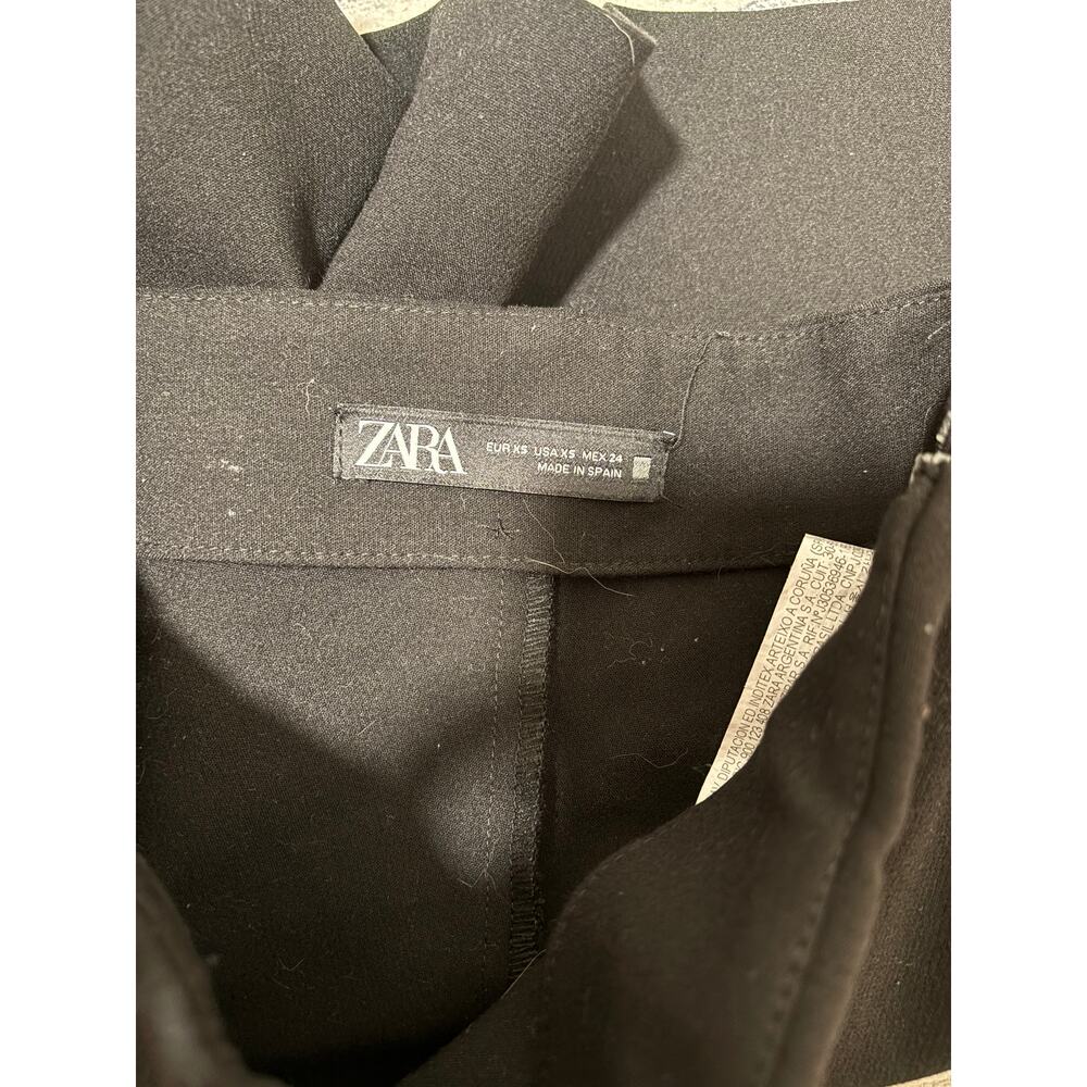 Zara Black XS Skort with Side Slit - Picture 5 of 5